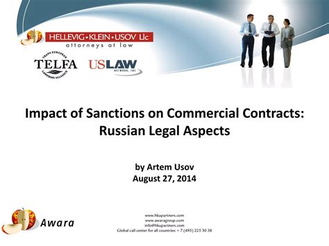 Sanctions: Understand Effects