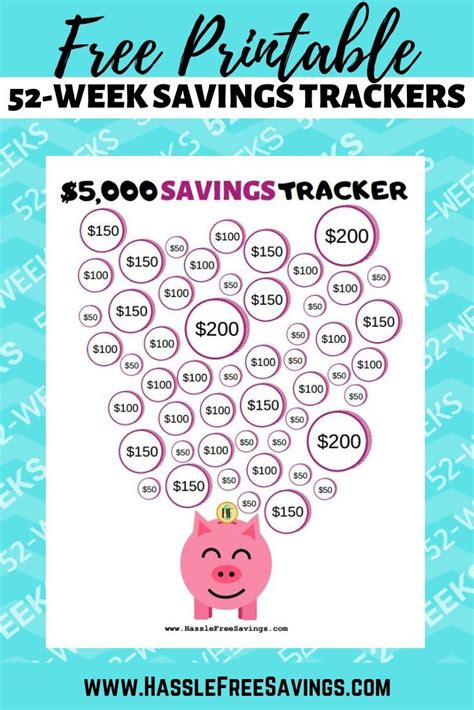 Savings Challenge Printable Pdf Free