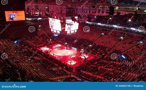 Scotiabank Arena During Toronto Raptors Editorial Stock Image Image