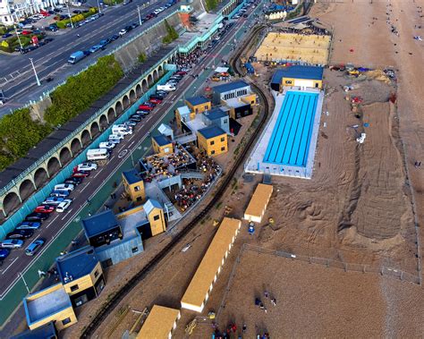 Sea Lanes Pool Takes Shape Ahead Of Opening Brighton And Hove News