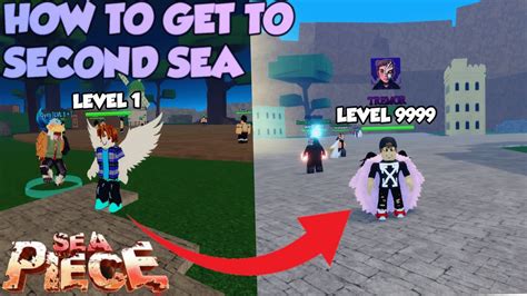 Sea Piece How To Get To The New Second Sea Sea Piece Roblox Youtube