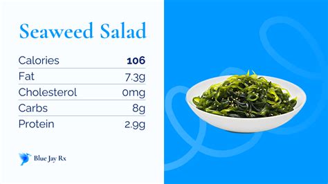 Seaweed Salad Calories Breakdown