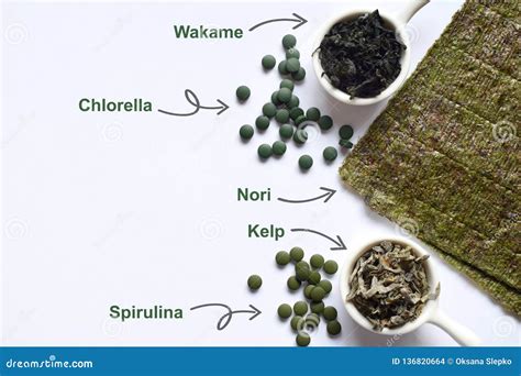 Seaweed Spirulina Dried Nutrition