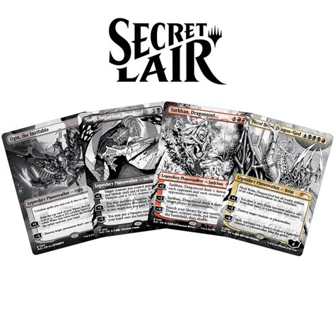 Secret Lair Wpn Exclusive Planeswalkers Magic The Gathering