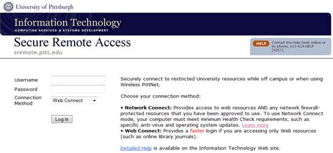 Secure Remote Access Upmc Workstations Web Connect Information