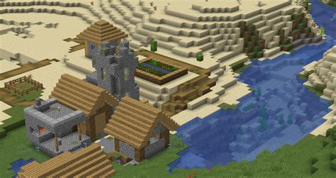 Seed 3 Villages Spawn Minecraft Map