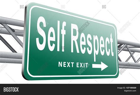 Self Respect Dignity Self Esteem Image Photo Bigstock