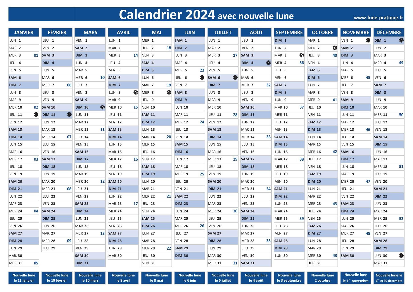 Septembre 2024 Lunaire Calendrier Lunaire Cycles Lune Illustration