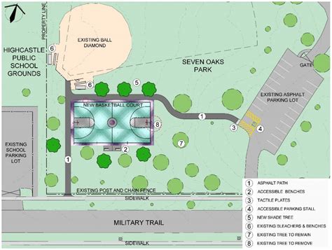 Seven Oaks Park Map Of Play