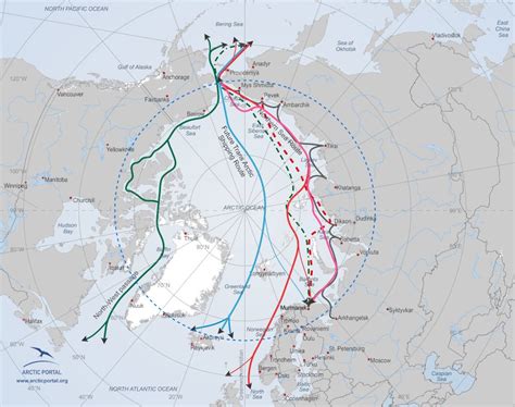 Shipping Routes Arctic Portal