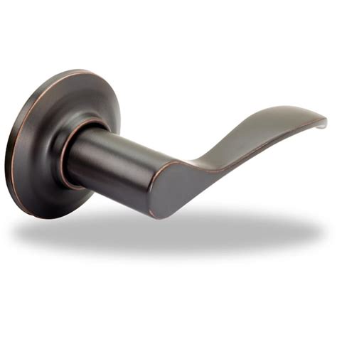 Shop Yale Security Yh Norwood Oil Rubbed Bronze Permanent Passage Door