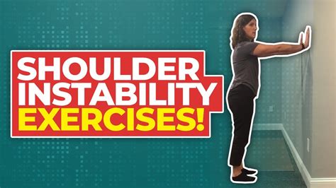 Shoulder Instability: Strengthen With Simple Moves