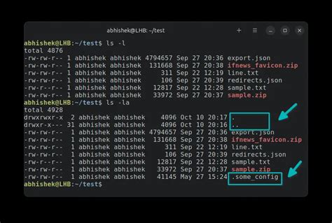 Show Hidden Files With Ls Command In Linux