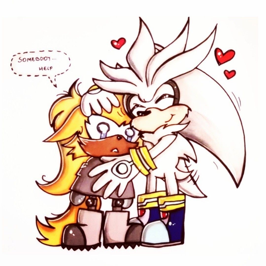 Silver The Hedgehog Wolf