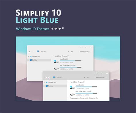 Simplify 10 Light Windows 10 Theme Pack By Dpcdpc11 On Deviantart