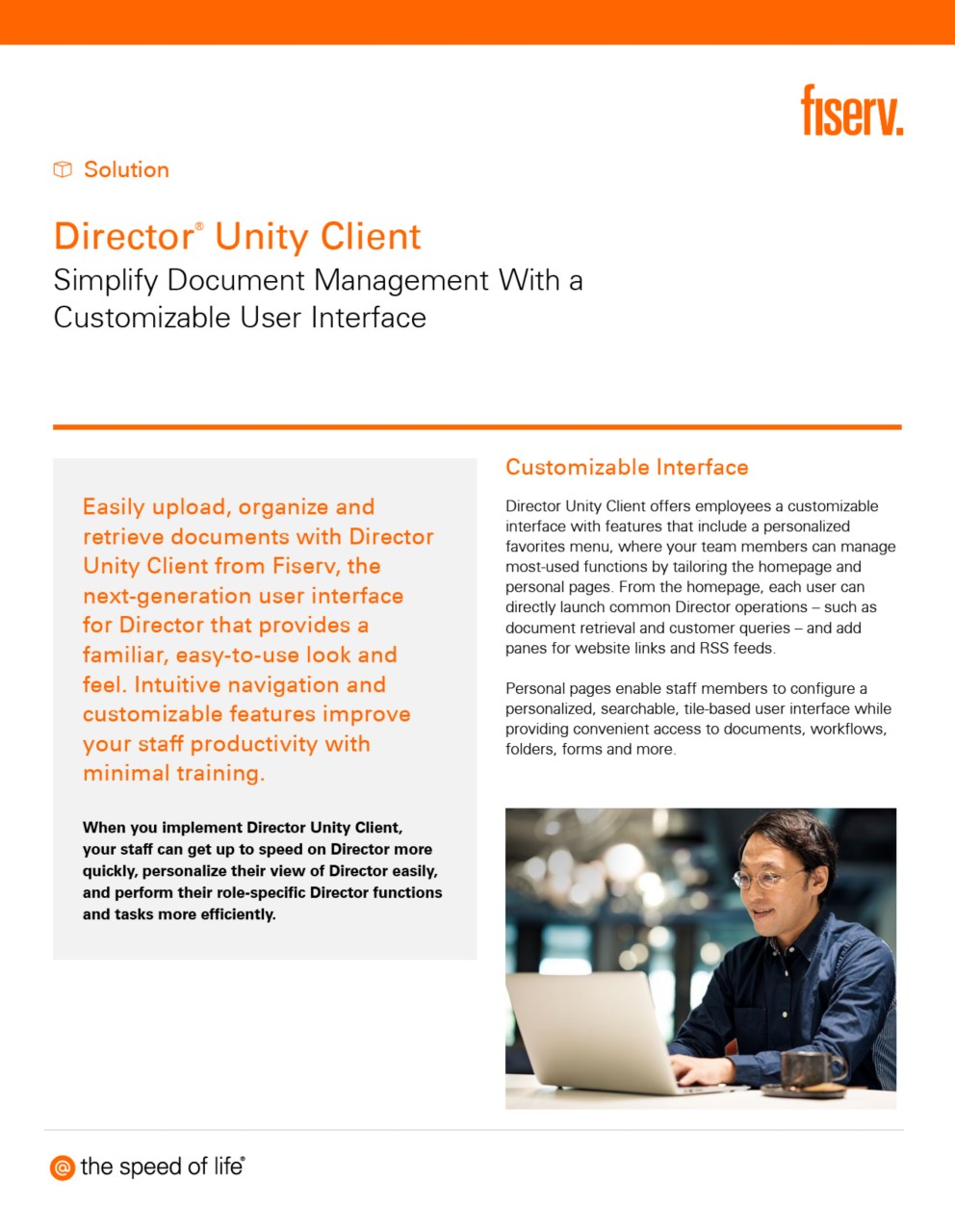 Simplify Document Management With Director Unity Client Fiserv