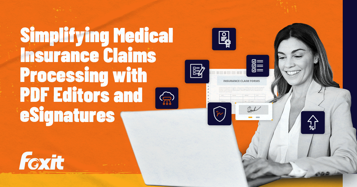 Simplifying Medical Insurance Claims Processing With Pdf Editors And