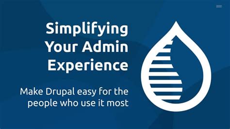 Simplifying Your Admin Experience Stanford Webcamp Ppt