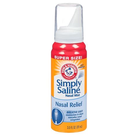 Simply Saline Sterile Saline Nasal Mist Walgreens