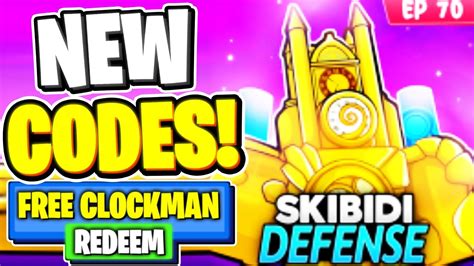 Skibidi Tower Defense Codes