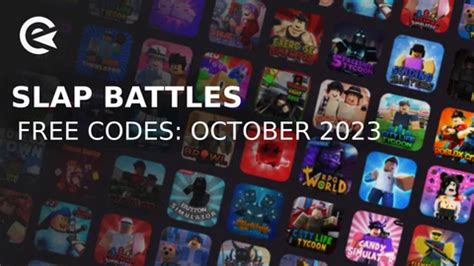 Slap Battles Codes October 2023 Daily Update Earlygame