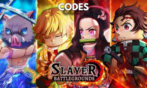 Slayer Battlegrounds Codes Updated 2024