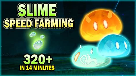 Slime Farming Route Best Locations To Farm Slime Concentrate Drops