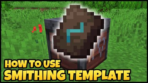 Smithing Templates Minecraft: Easy Crafting