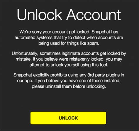 Snapchat Is Locking Out Users Who Use Snapchat Oriented Jailbreak Tweaks