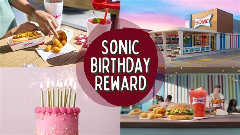 Sonic Birthday Reward 2025 Get Free Side Or Slush