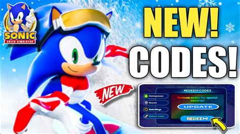 Sonic Speed Sim Codes: Boost Your Racing Skills