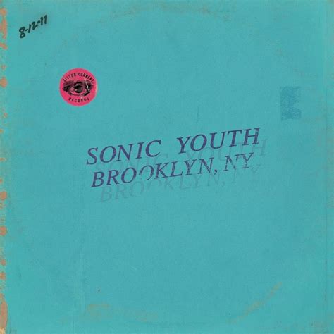 Sonic Youth Live In Brooklyn 2011 Vinyl Cd Norman Records Uk