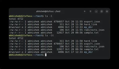 Sort Ls Command By Date And Time