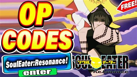 Soul Eater Resonance Code