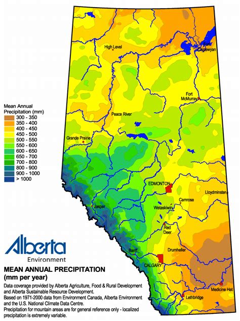 Southern Alberta Rainfall