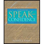 Speak With Confidence Practical Guide 10Th Edition 9780205498864