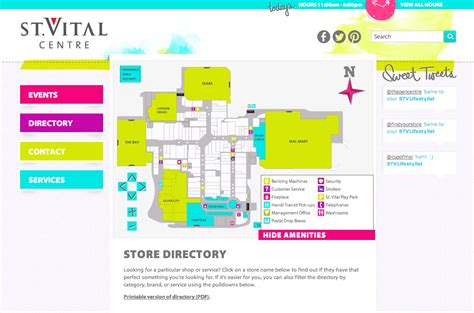 St Vital Mall Map Map With Cities