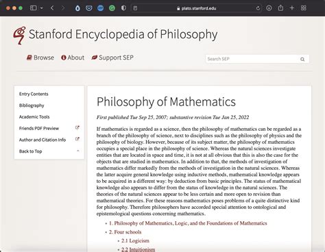 Stanford Encyclopedia Of Philosophy Tools Abakcus