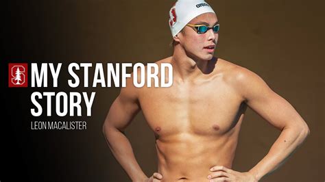 Stanford Men S Swimming And Diving My Stanford Story Leon Macalister