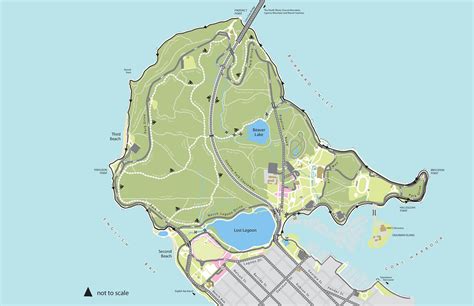 Stanley Park Attractions Map