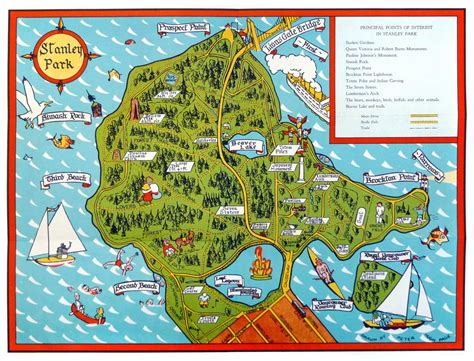 Stanley Park Map