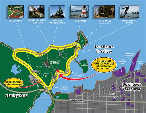 Stanley Park Tour Map