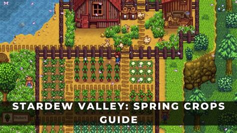 Stardew Valley Best Crops Maximize Your Farm Profits