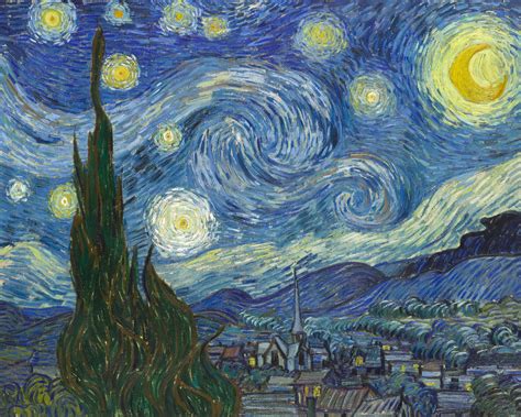 Starry Night Features As One Of Van Gogh S Most Famous Paintings In