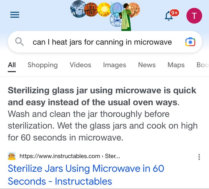 Sterilize Jars Using Microwave In 60 Seconds Instructables