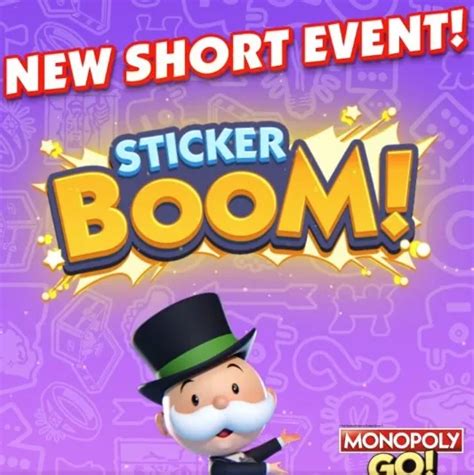 Sticker Boom: Win Big With Monopoly Go