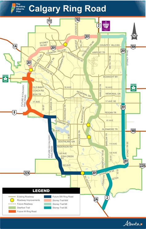 Stoney Trail Calgary Map: Easy Navigation