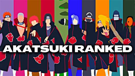 Storngest Hokage Rank Anime Akatsuki Naruto Edit Youtube