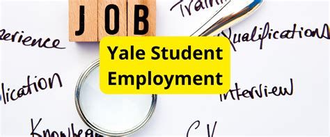 Student Employment Yale