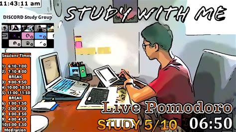 Study With Me Live Pomodoro Medstudent Discord Forest Usmle